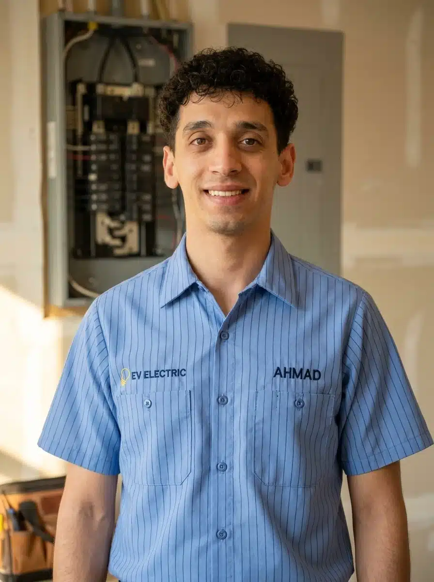 Ahmad Shaban, Master Electrician at EV Electric Services serving Vienna, VA