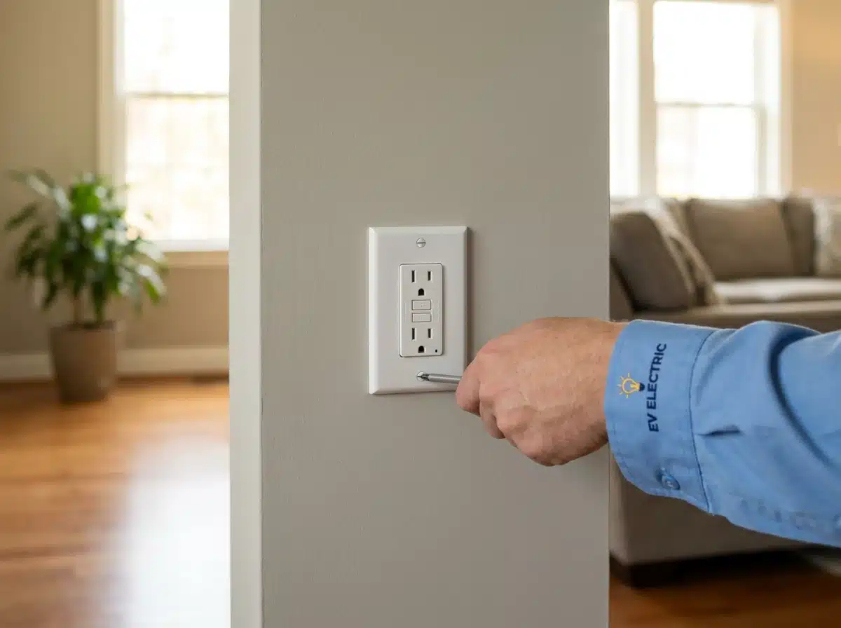 GFCI outlet installation and wiring in Vienna, VA