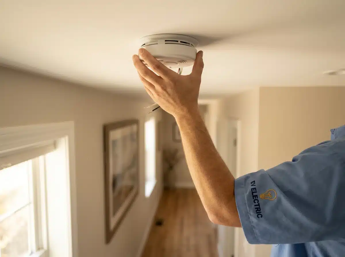 EV Electric Services — smoke alarm installation across Northern Virginia